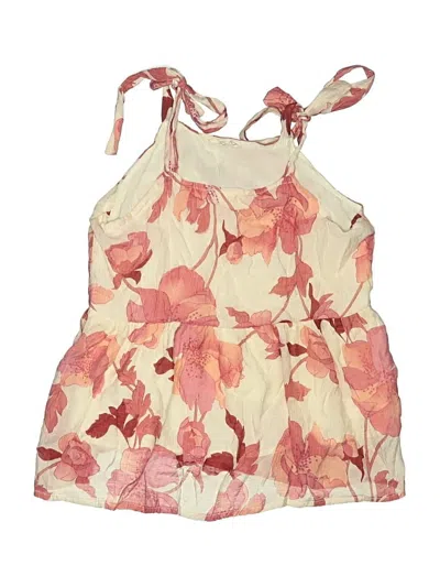 Pre-owned Hayden Girls Kids' Sleeveless Blouse In Pink
