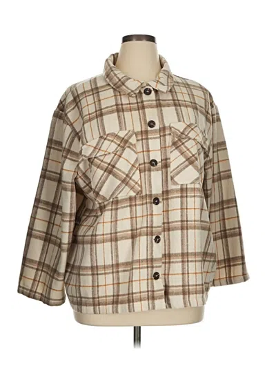 Pre-owned Hayden Jacket In Brown