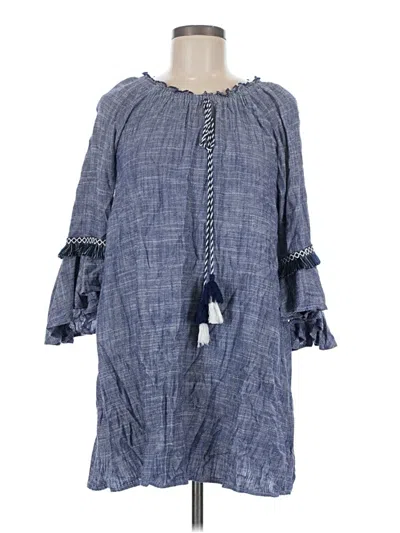 Pre-owned Hayden Kimono In Blue