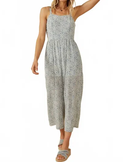 Hayden La Floral Print Jumpsuit In Blue