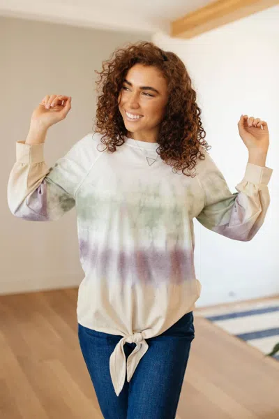 Hayden La Living For The Weekend Top In Tie Dye In Multi