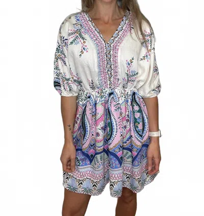Hayden La Summer Brandy Dress In White In Multi