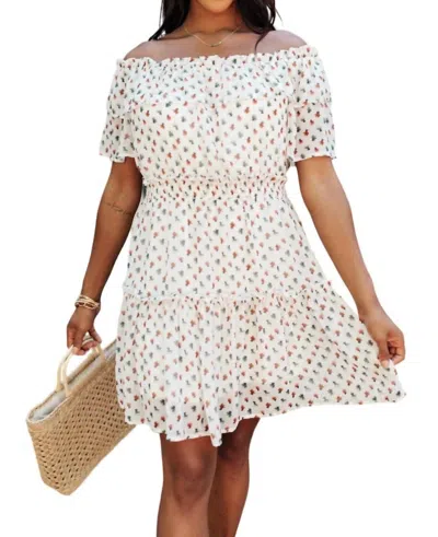 Hayden La Summer Love Dress In Ivory In Multi
