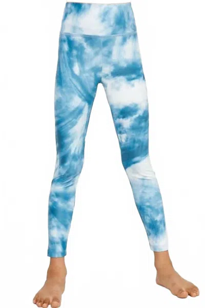Hayden La Kids' Tie Dye Print Active Legging In Blue
