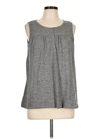 Pre-owned Hayden Sleeveless T-shirt In Gray