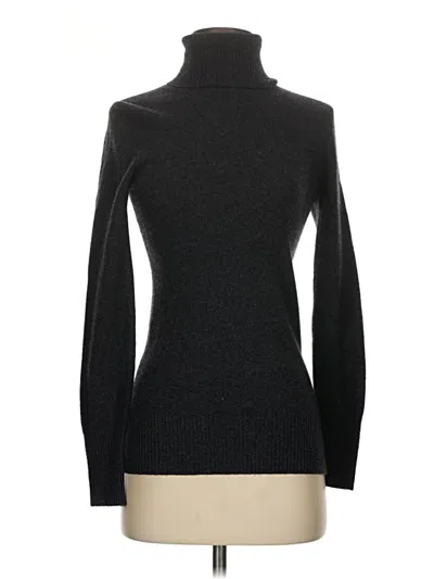 Pre-owned Hayden Turtleneck Sweater In Black