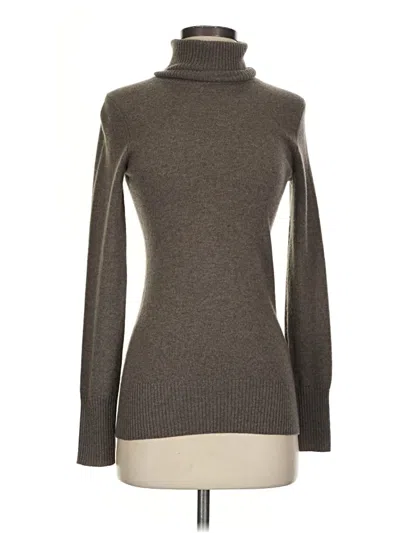 Pre-owned Hayden Turtleneck Sweater In Gray