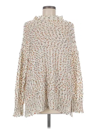 Pre-owned Hayden Turtleneck Sweater In Ivory
