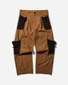 Haydenshapes Net Pocket Cargo Pants Caramel In Brown
