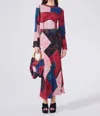 Hayley Menzies Asra Viscose Dress In Multi In Multi