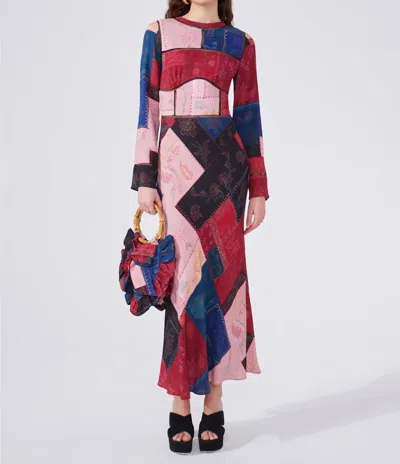 Hayley Menzies Asra Viscose Dress In Multi