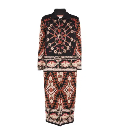 Hayley Menzies Cotton Dylan Coat In Black