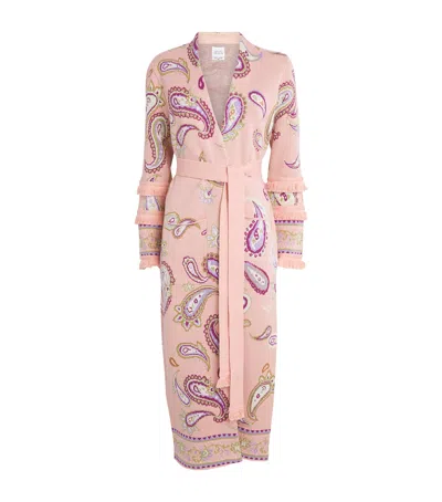HAYLEY MENZIES COTTON PAISLEY JACQUARD DEX CARDIGAN