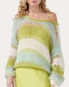 Hayley Menzies Women's Gwen Alpaca Sweater Polyamide In Green