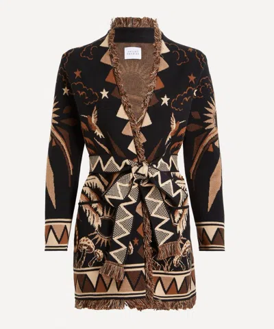 Hayley Menzies Women's Magic Leopard Cardigan In Black