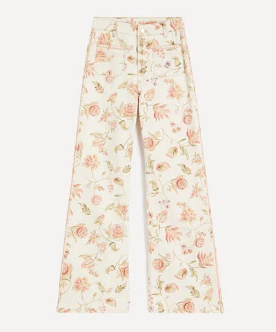 Hayley Menzies Women's Talitha Flare Jeans In Ecru