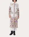 Hayley Menzies Jacquard Written In The Stars Coat In Multi