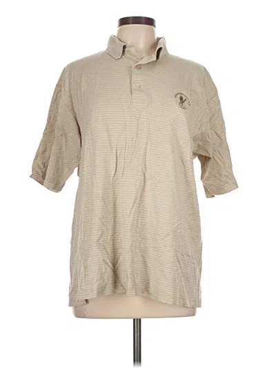 Pre-owned Hayley Reserve Short Sleeve Polo Shirt In Brown