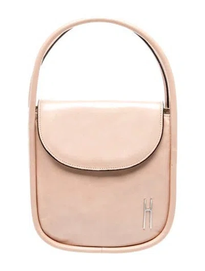 Pre-owned Hayward Patent Leather Top Handle Bag In Pink
