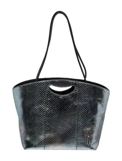 Pre-owned Hayward Snakeskin Tote In Multi