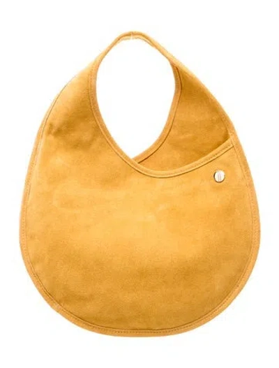 Pre-owned Hayward Suede Top Handle Bag In Brown
