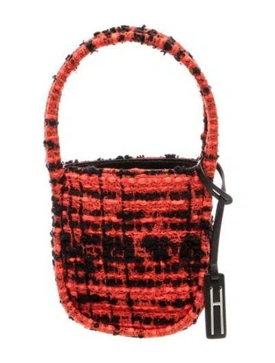 Pre-owned Hayward Tweed Bucket Bag In Multicolor