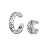 Haze & Glory Men's I Like It Rough Ear Cuff In Gray