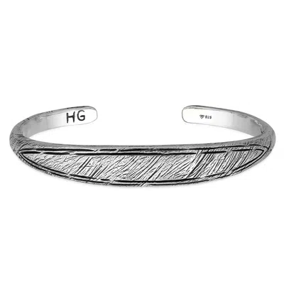 Haze & Glory Men's Risk Bangle In Gray