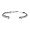 Haze & Glory Men's Silver Bones Bangle In Silver