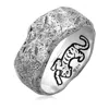 Haze & Glory Men's Silver El Tigre Ring - Small In Silver