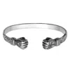 Haze & Glory Men's Silver Live Free Bangle In Silver