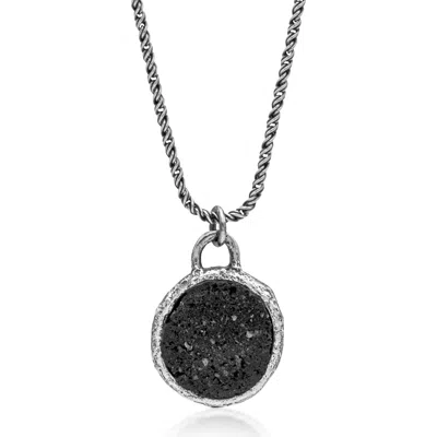 Haze & Glory Men's Silver The Firestarter Necklace