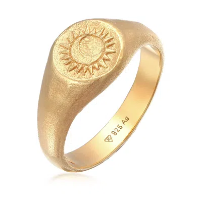 Haze & Glory Men's The Sacred Sun Ring - Gold