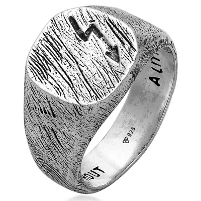 Haze & Glory Men's The Thunder Ring In Gray