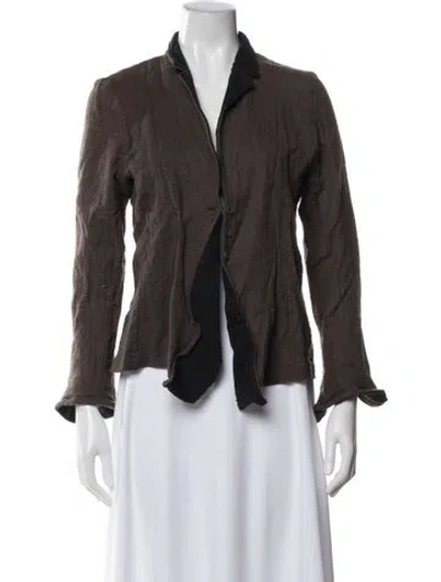 Pre-owned Hazel Brown Wool Blazer In Brown