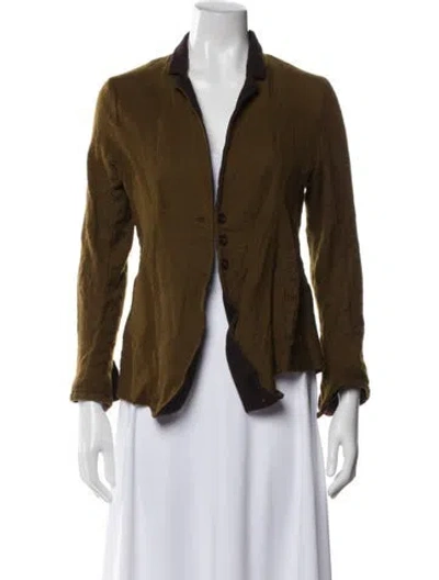 Pre-owned Hazel Brown Wool Blazer In Brown
