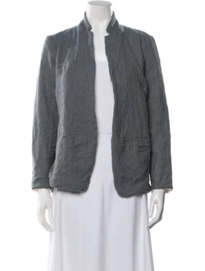 Pre-owned Hazel Brown Wool Jacket In Blue