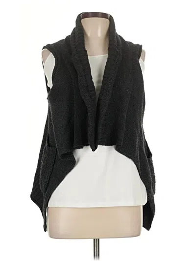 Pre-owned Hazel Cardigan Sweater In Black