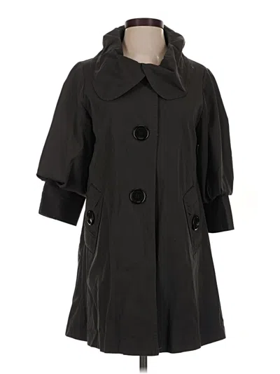 Pre-owned Hazel Coat In Black
