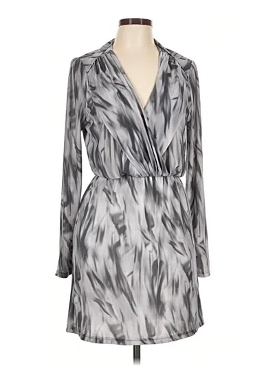 Pre-owned Hazel Cocktail Dress In Silver