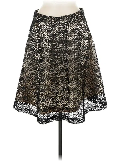 Pre-owned Hazel Formal Skirt In Black