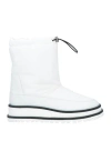 Hazy Woman Ankle Boots White Size 7 Textile Fibers In White