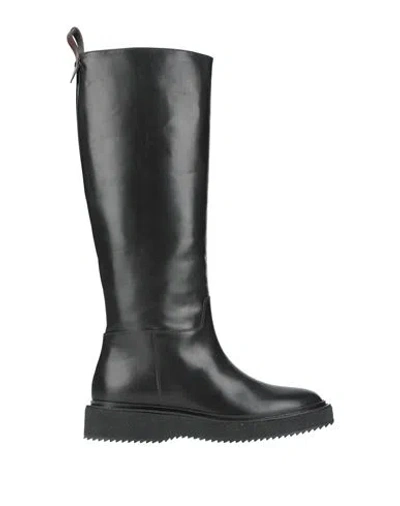 Hazy Woman Boot Black Size 7.5 Calfskin In Black