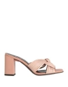 Hazy Woman Sandals Light Pink Size 8 Soft Leather
