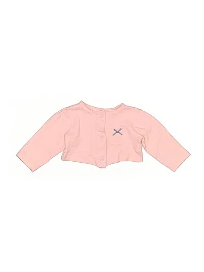 Pre-owned Hb Babies' Cardigan Sweater In Pink