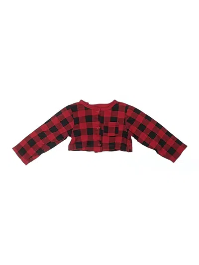 Pre-owned Hb Kids' Cardigan Sweater In Red