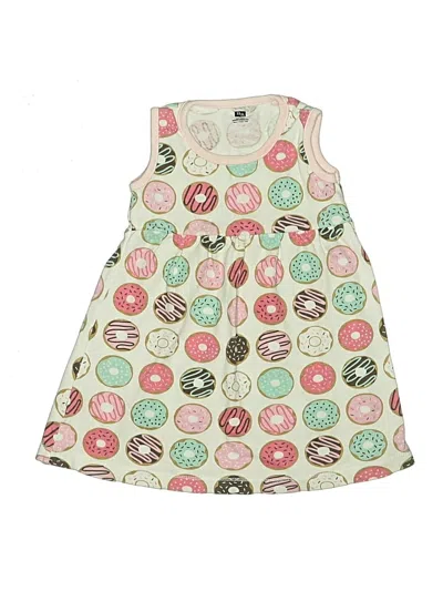 Pre-owned Hb Kids' Dress In Ivory