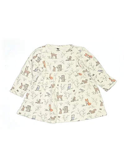 Pre-owned Hb Kids' Dress In White