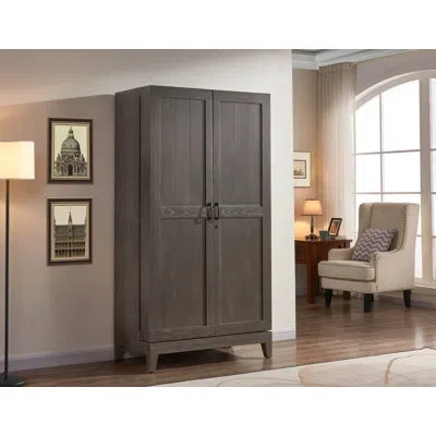 Hb Home Westbrook Bar Cabinet In Dark Gray