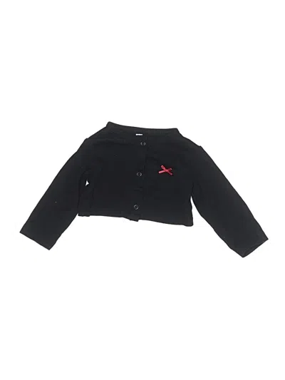 Pre-owned Hb Babies' Long Sleeve Blouse In Black